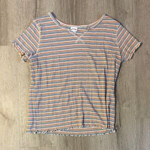 Art Class Girls XL (14/16) Multicolor Striped Top